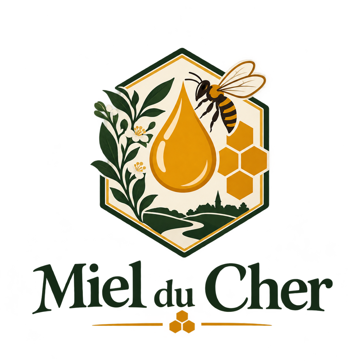 Logo Le rucher du Chêne Fonteau